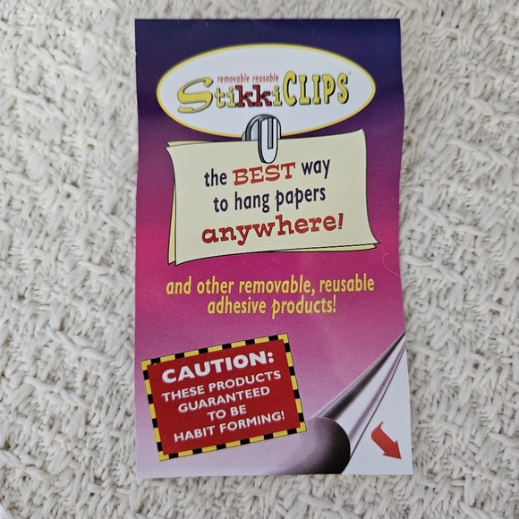 Ceiling Hanglers & Stikki-Clips® combo packs 10 packs assorted colors an… - Picture 3 of 4